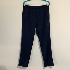 Gap Fit Core Trainer Dry Wicking Activewear Pants Small Navy Blue